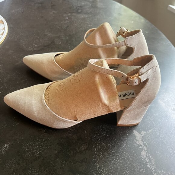 Steve Madden Suede Mary Jane Ankle Strap - Picture 3 of 10